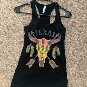 Size S. Texas tank